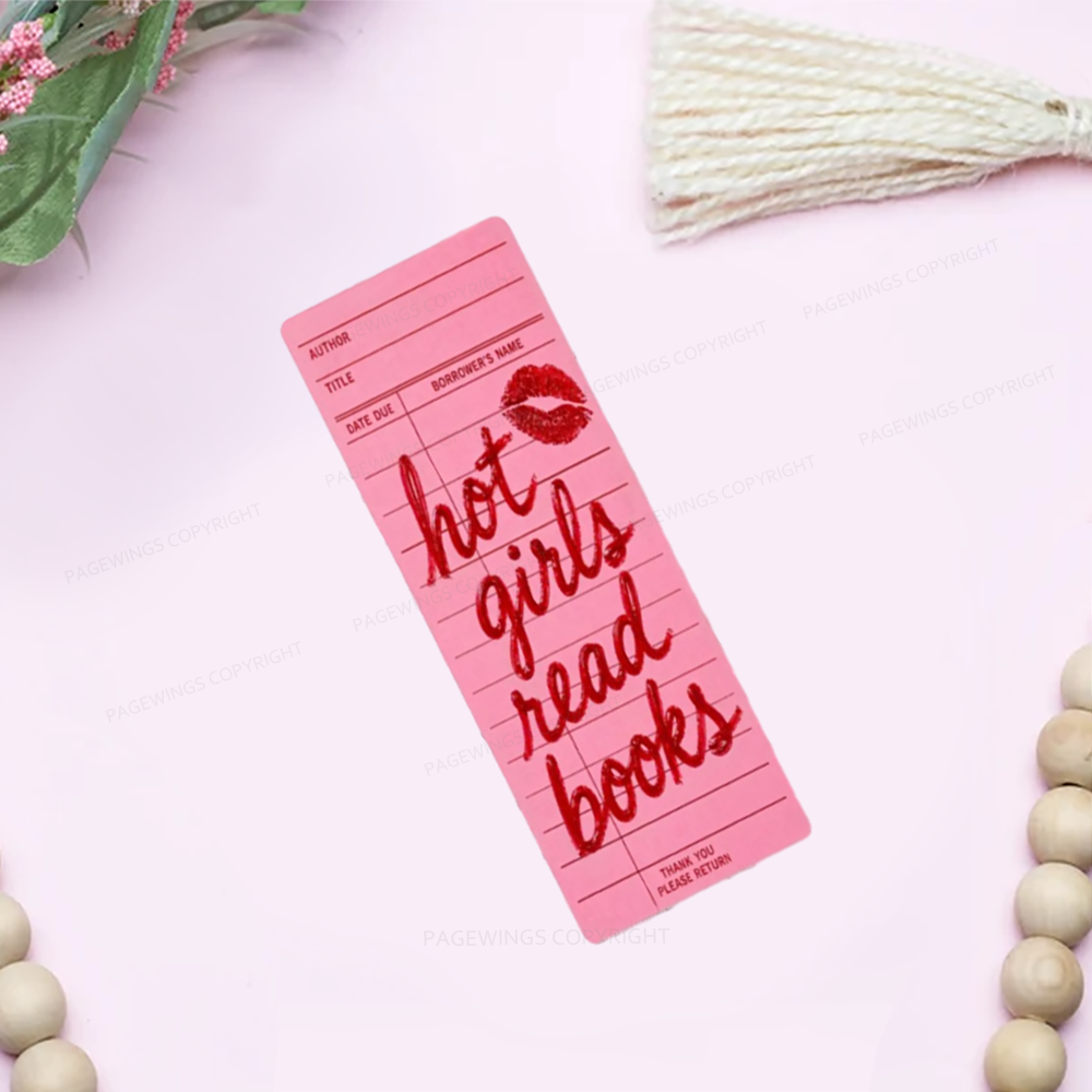 Pagewings Hot Girls Read Books Bookmark