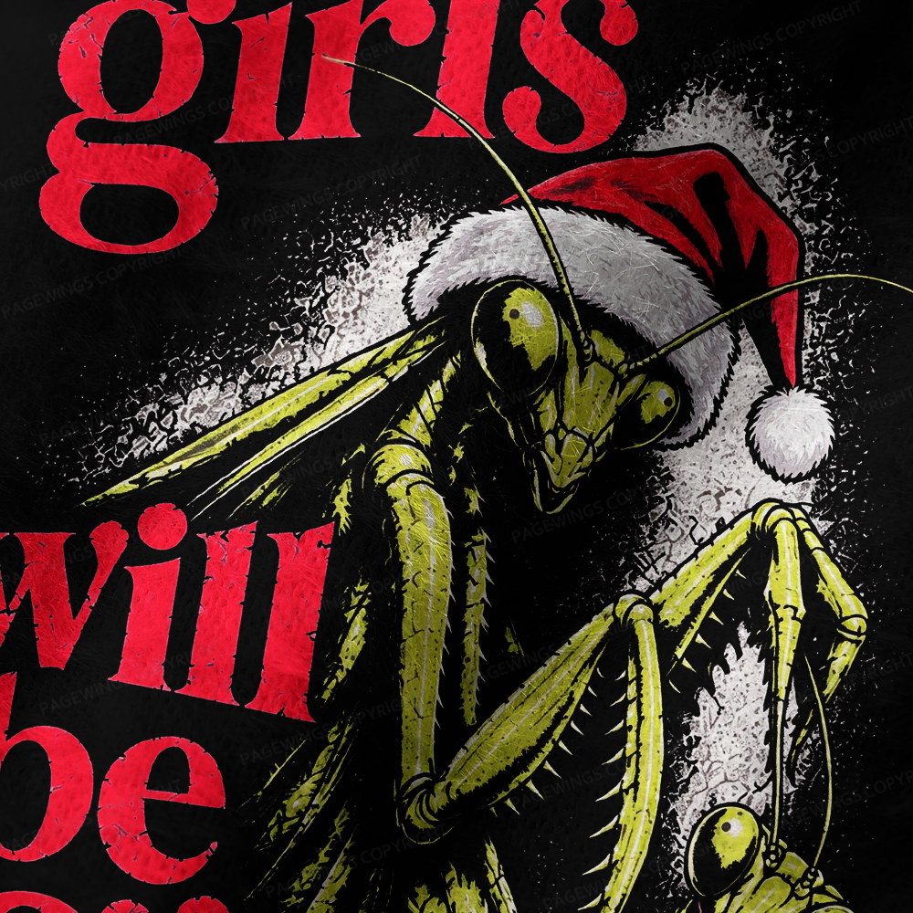 Pagewings Girls Will Be Girls Knit Patterned Beanie