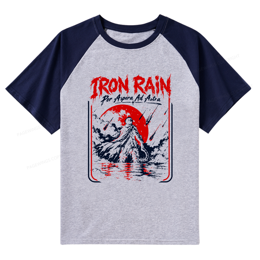 Pagewings Sci Fi Book Lover Raglan T-shirt