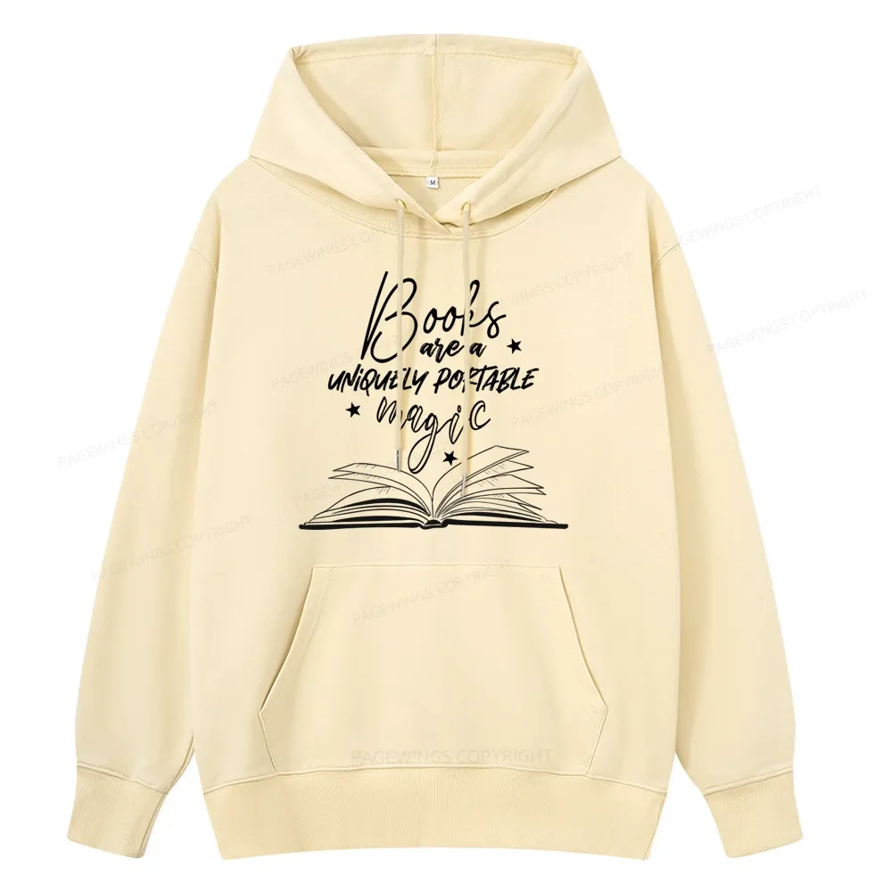 Pagewings Books Are A Uniquely Portable Magic Unisex Classic Hoodie