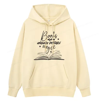 Pagewings Books Are A Uniquely Portable Magic Unisex Classic Hoodie