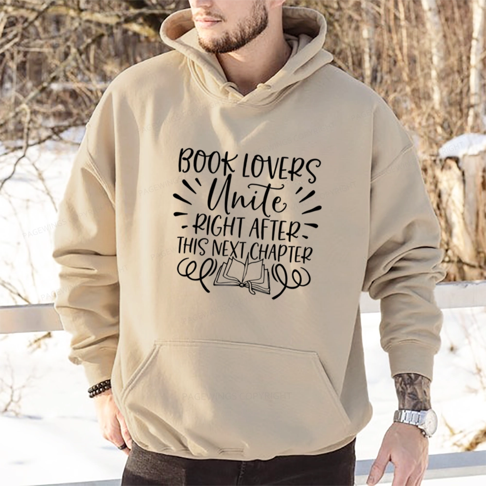 Pagewings Book Lovers Unite Unisex Classic Hoodie