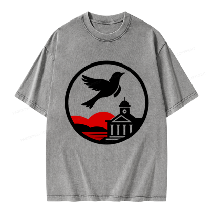 Pagewings Literature Lovers Unisex Washed T-shirt