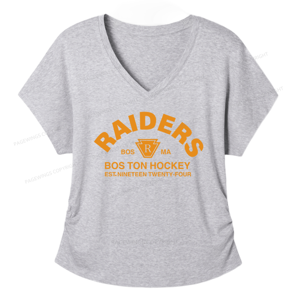 Pagewings Romance Book Women's Modal V-neck T-shirt