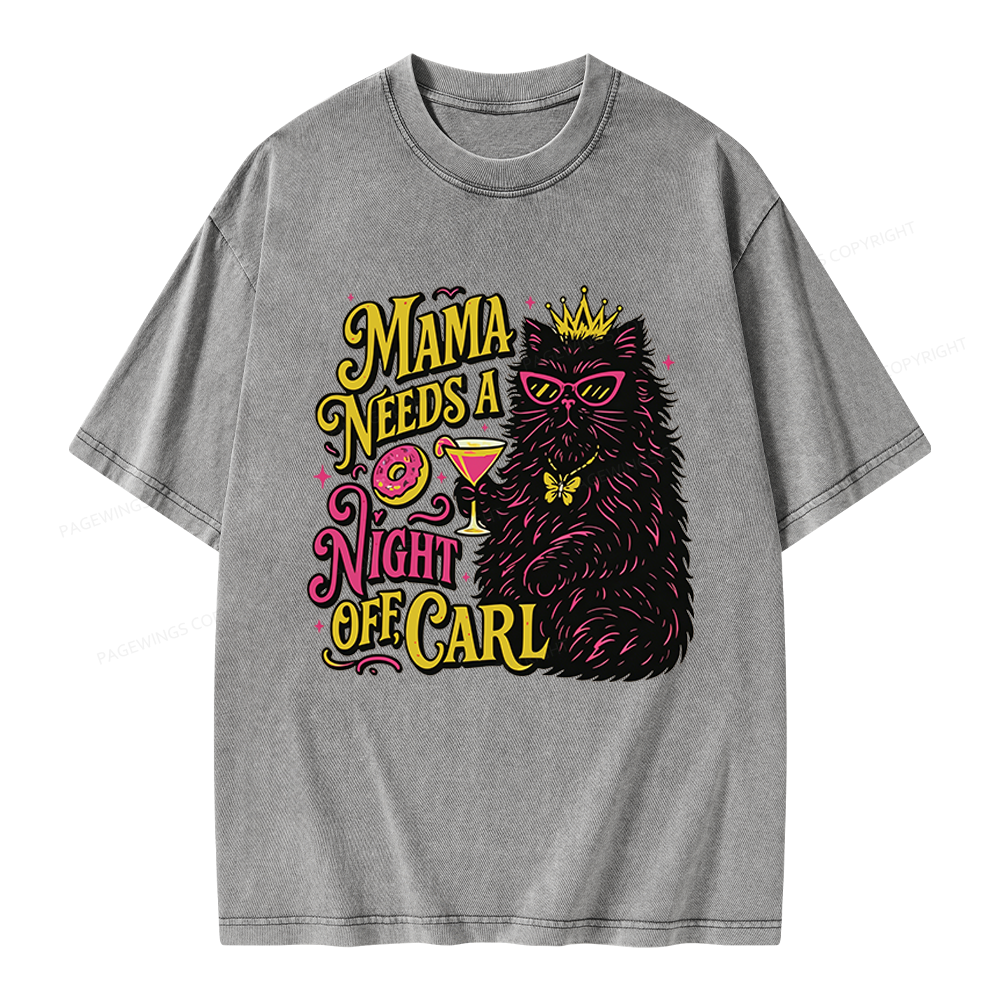 Pagewings Princess Donut Unisex Washed T-shirt