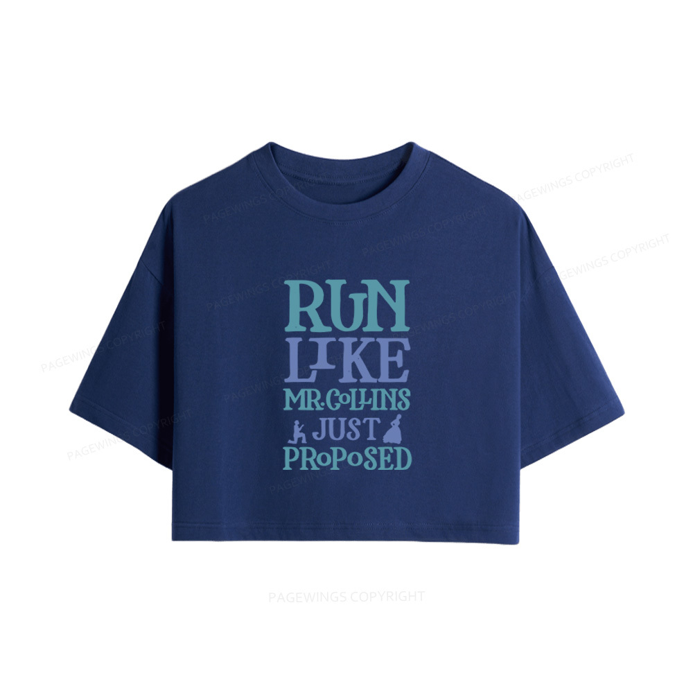 Pagewings Love Book Fan Women Crop Tops