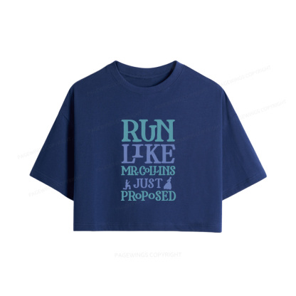 Pagewings Love Book Fan Women Crop Tops