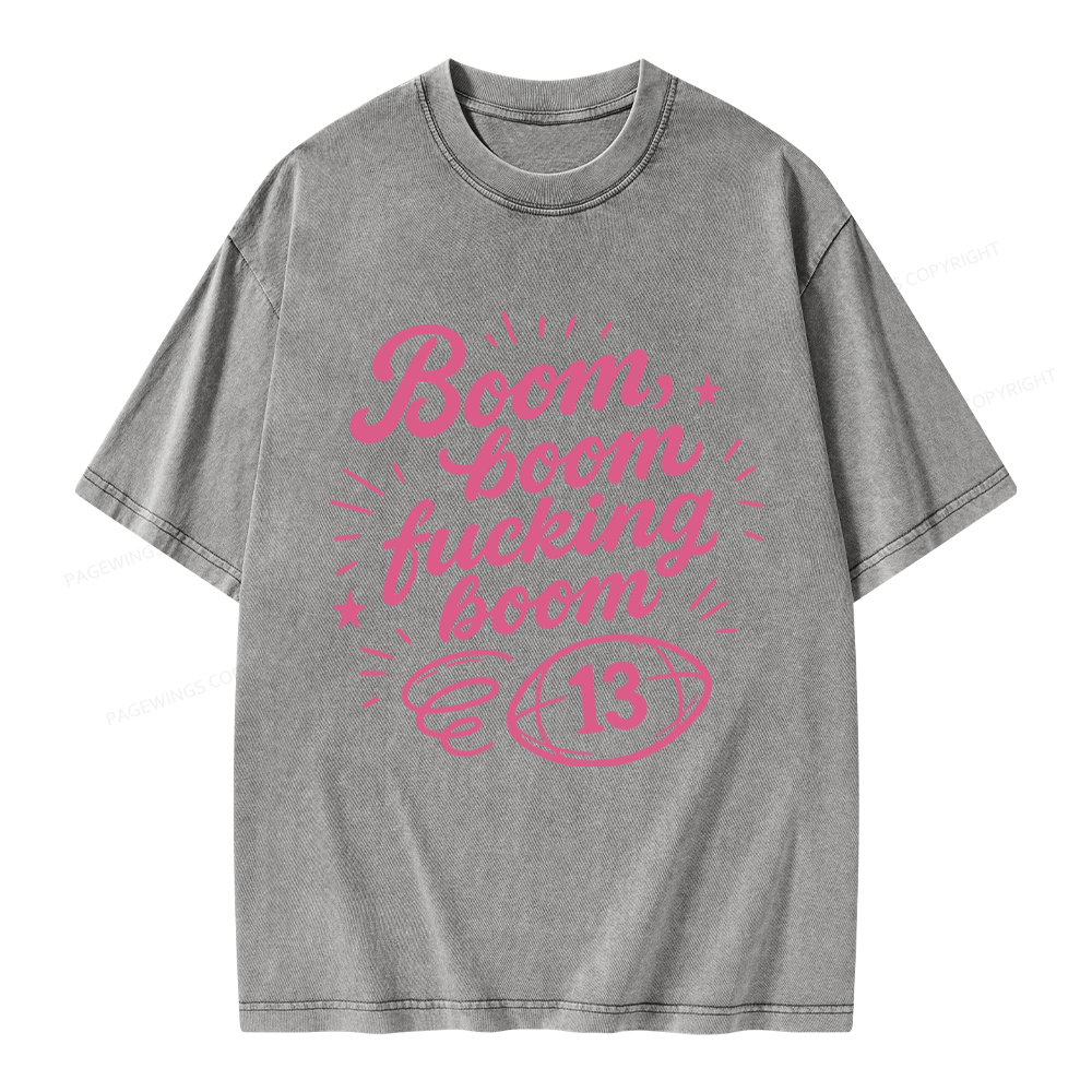Pagewings Romance Novel Lover Unisex Washed T-shirt