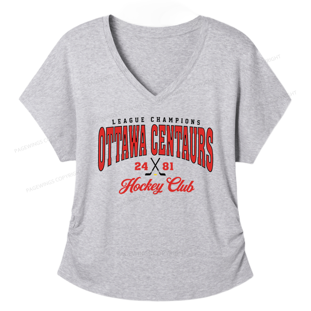 Pagewings Bookish Soft Women's Modal V-neck T-shirt