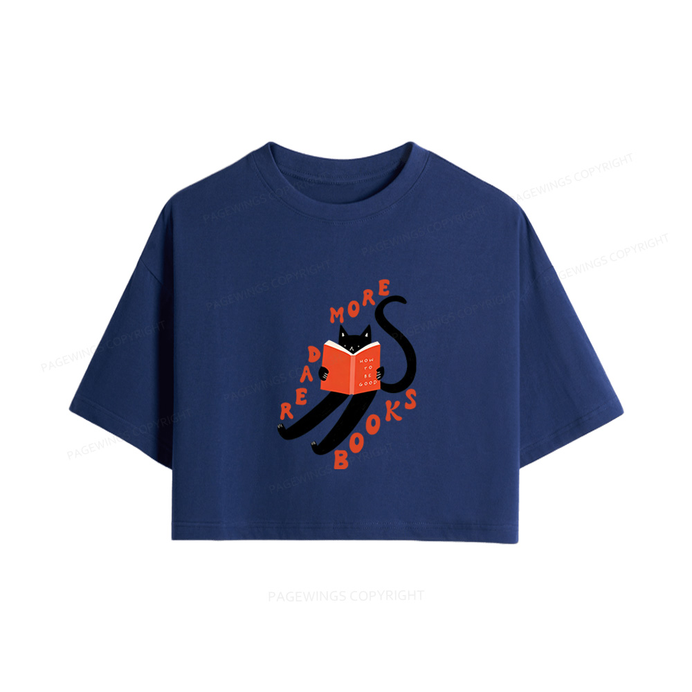 Pagewings Read More Books Women Crop Tops