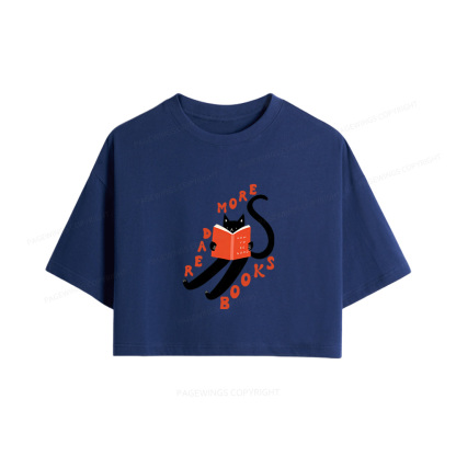 Pagewings Read More Books Women Crop Tops