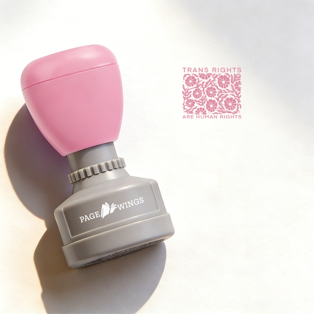 Pagewings Trans Rights Are Human Rights Stamp