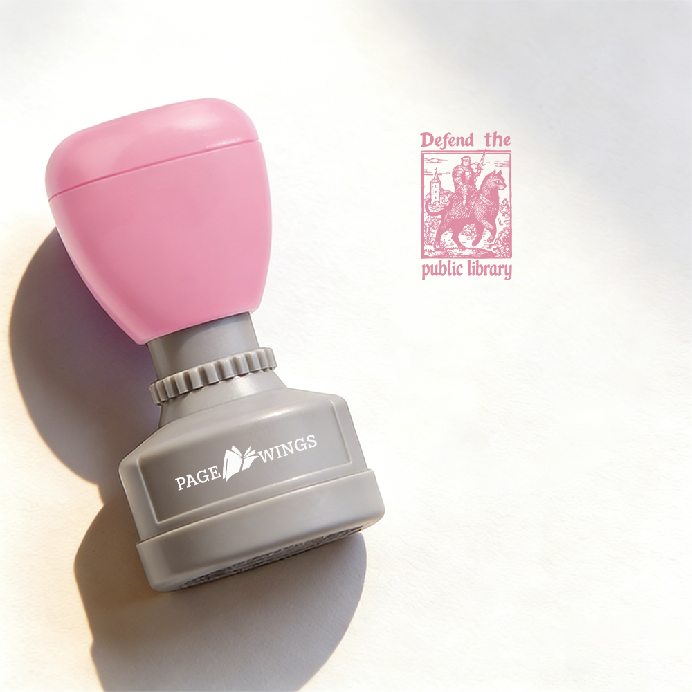 Pagewings Defend the Public Library Stamp