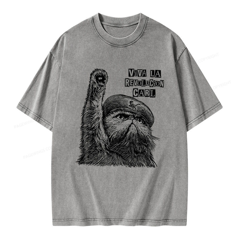 Pagewings Sci-Fi Book Lover Unisex Washed T-shirt