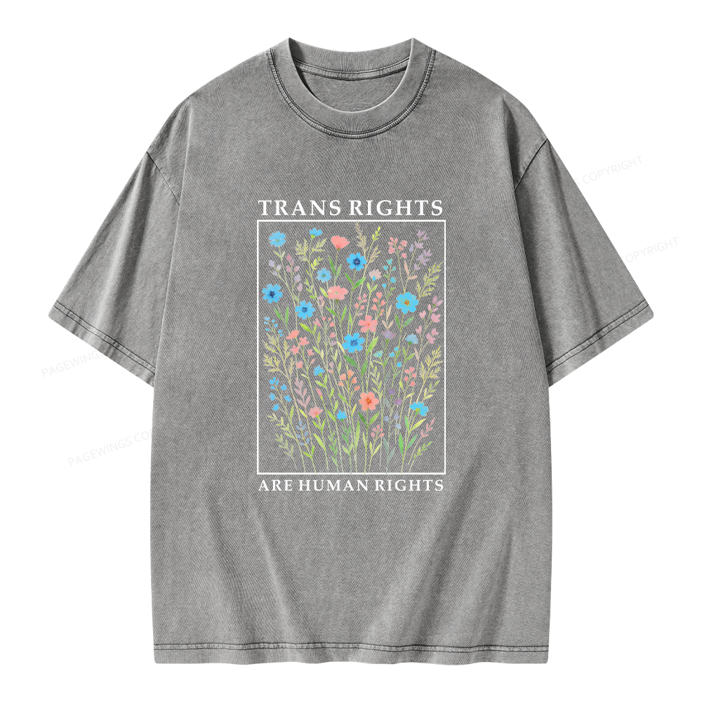Pagewings Literacy And Justice For All Unisex Washed T-shirt