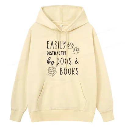Pagewings Dogs And Books Unisex Classic Hoodie