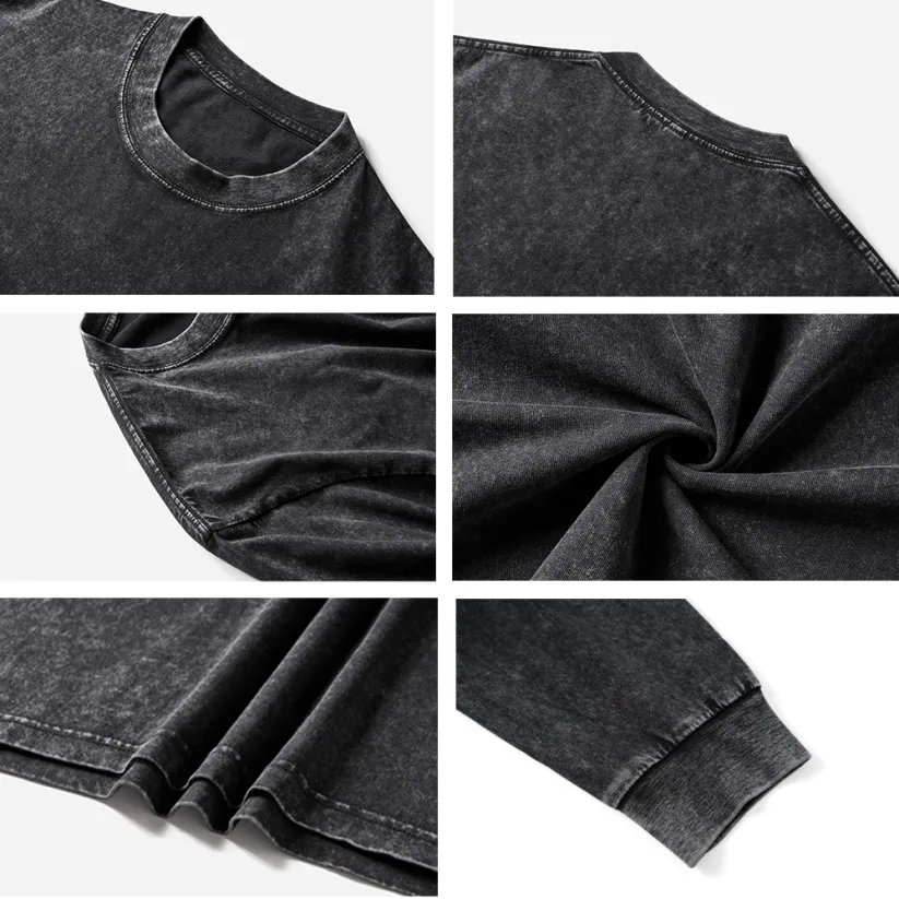 A-水洗长袖T上架模版Pagewings I'm With The Banned Unisex Washed Long Sleeve T-shirt