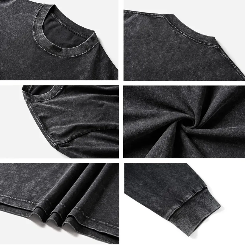 A-水洗长袖T上架模版Pagewings I'm With The Banned Unisex Washed Long Sleeve T-shirt