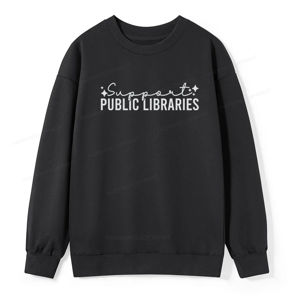 Pagewings Public Libraries Unisex Classic Sweatshirt