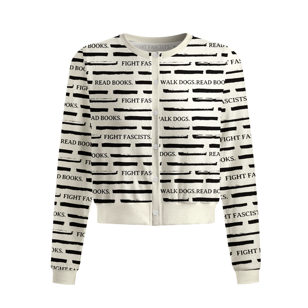Pagewings 文案  Crew Neck Cardigan Sweaters