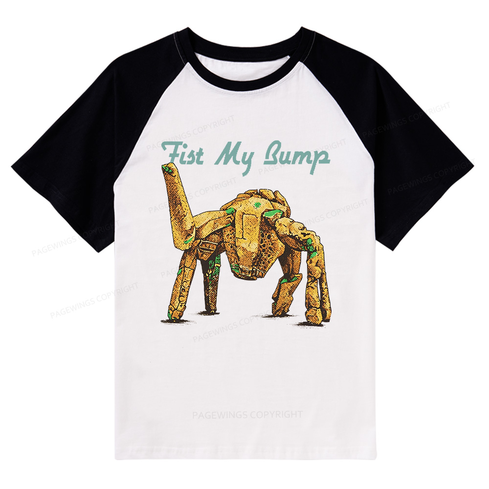 Pagewings This Is An Outrage Raglan T-shirt