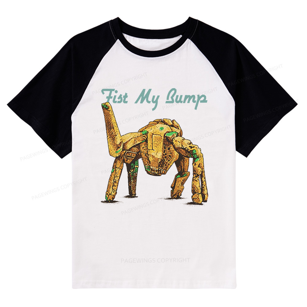 Pagewings This Is An Outrage Raglan T-shirt