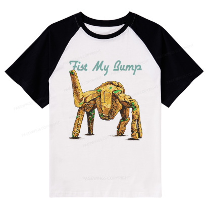 Pagewings This Is An Outrage Raglan T-shirt