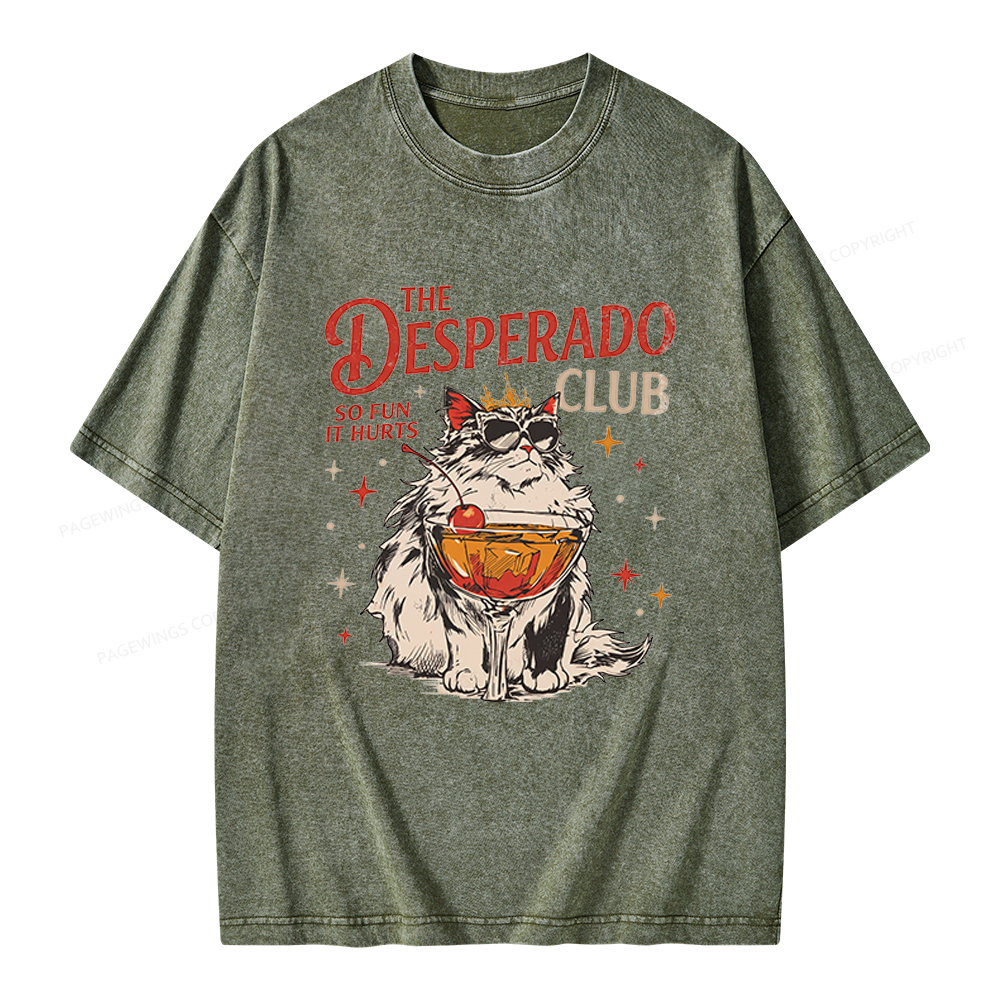 Pagewings Desperado Club Unisex Washed T-shirt