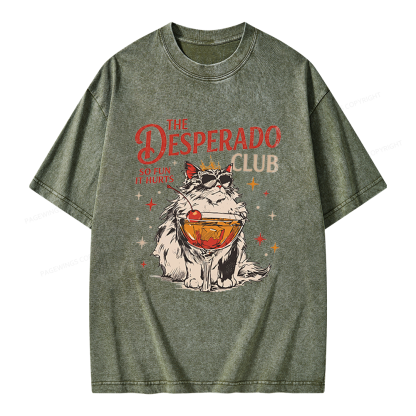 Pagewings Desperado Club Unisex Washed T-shirt