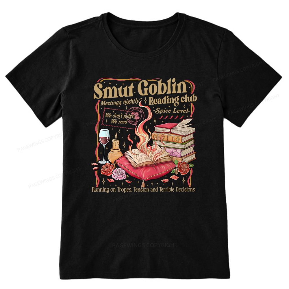 Pagewings Smut Goblin Dark Romance Unisex Classic T-shirt
