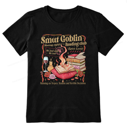 Pagewings Smut Goblin Dark Romance Unisex Classic T-shirt