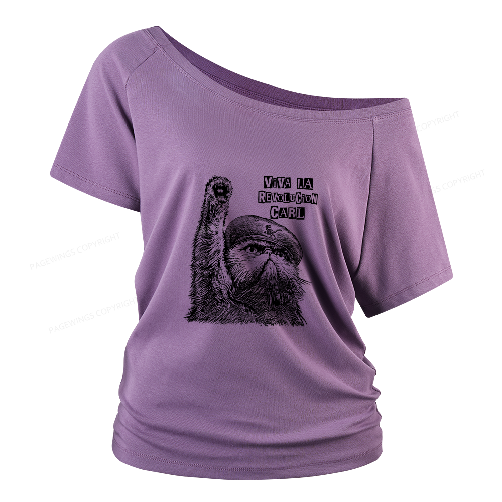 Pagewings Sci-Fi Book Lover Women Off Shoulder T-shirts