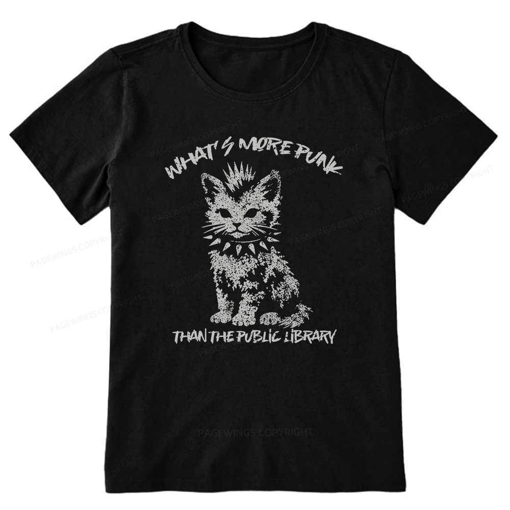 Pagewings What's More Punk Than The Public Library Unisex Classic T-shirt