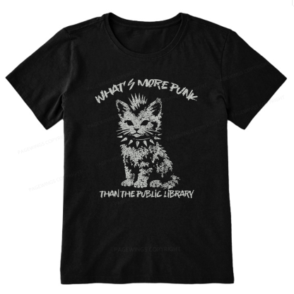 Pagewings What's More Punk Than The Public Library Unisex Classic T-shirt