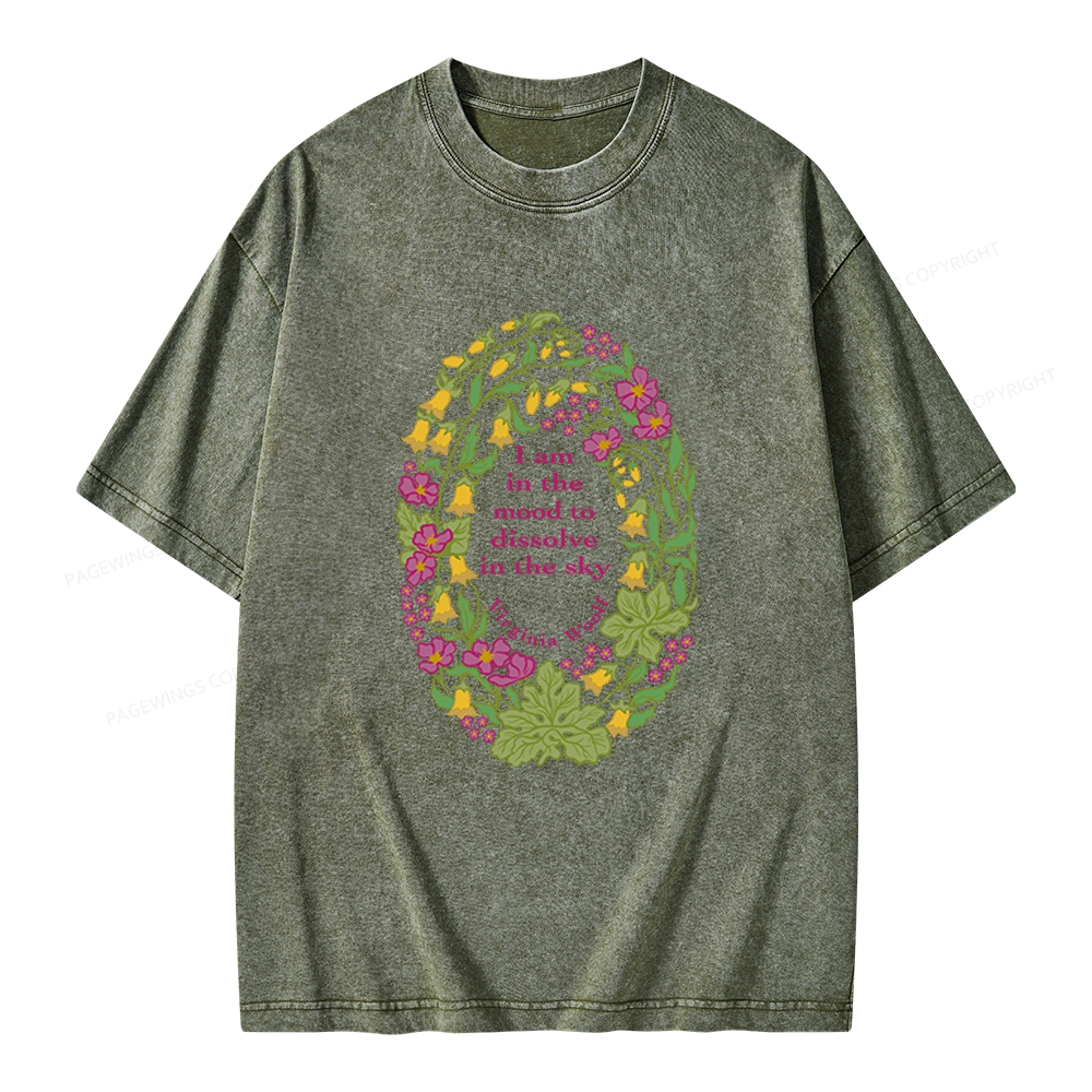 Pagewings Literature Lover Unisex Washed T-shirt