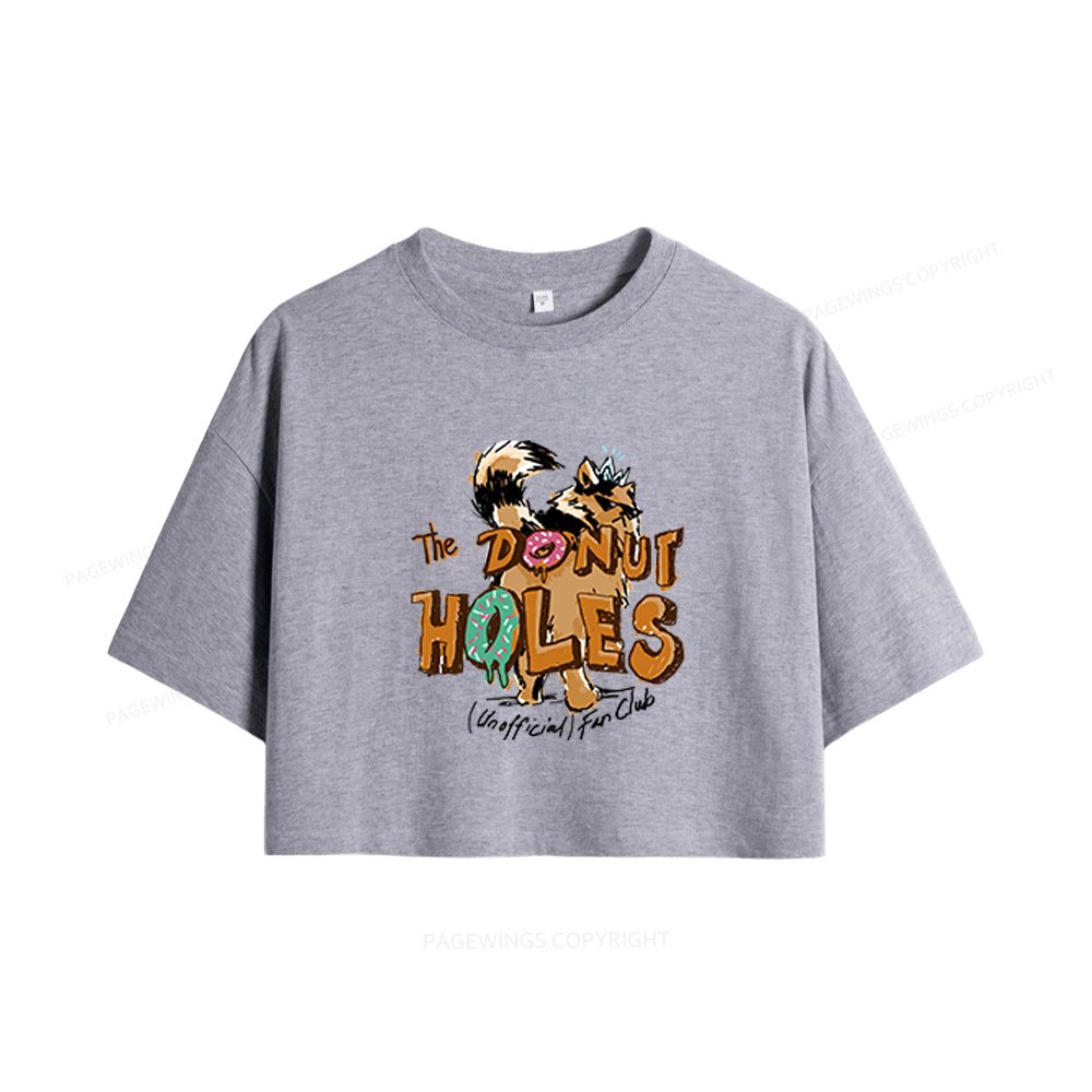 Pagewings Donut Holes Women Crop Tops