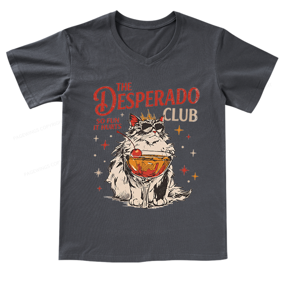 Pagewings Desperado Club V-neck T-shirt