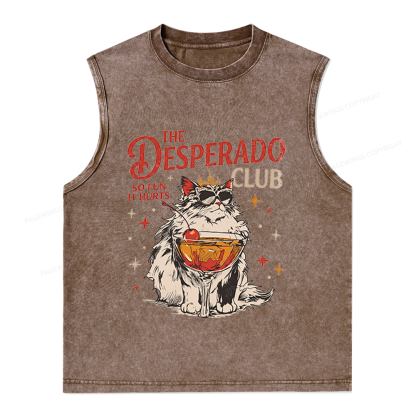 Pagewings Desperado Club Unisex Washed Tank Top
