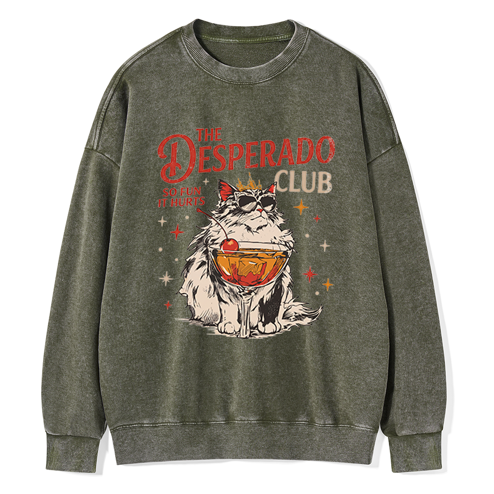 Pagewings Desperado Club Unisex Washed Sweatshirt