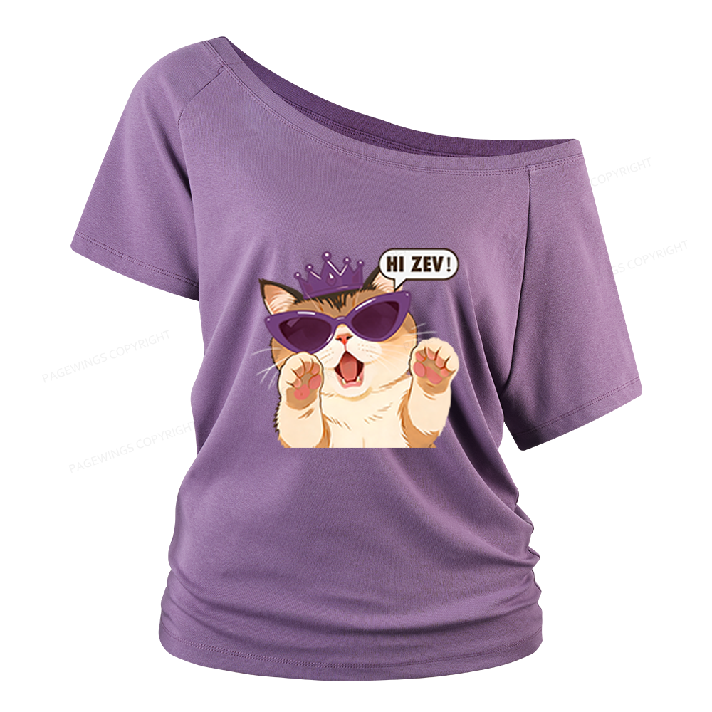 Pagewings Sci-Fi Book Lover Women Off Shoulder T-shirts