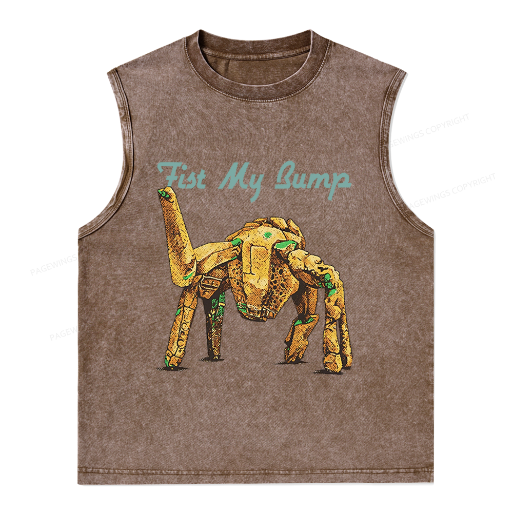 Pagewings Read Sci-Fi Unisex Washed Tank Top