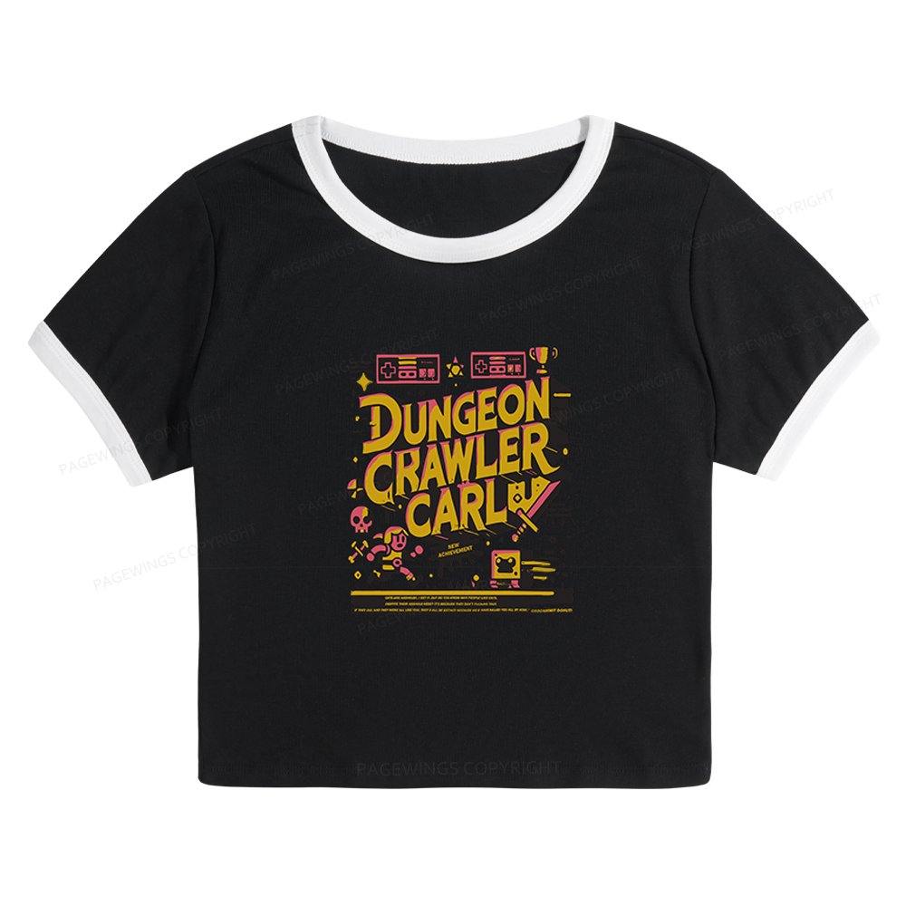 Pagewings Book New Achievement Baby Tee Cropped Ringer T-Shirt 
