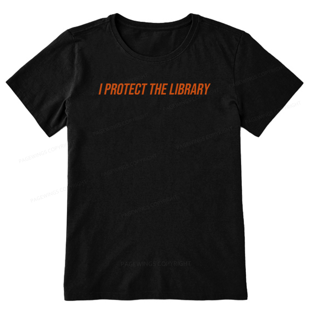 Pagewings I Protect The Library Unisex Classic T-shirt