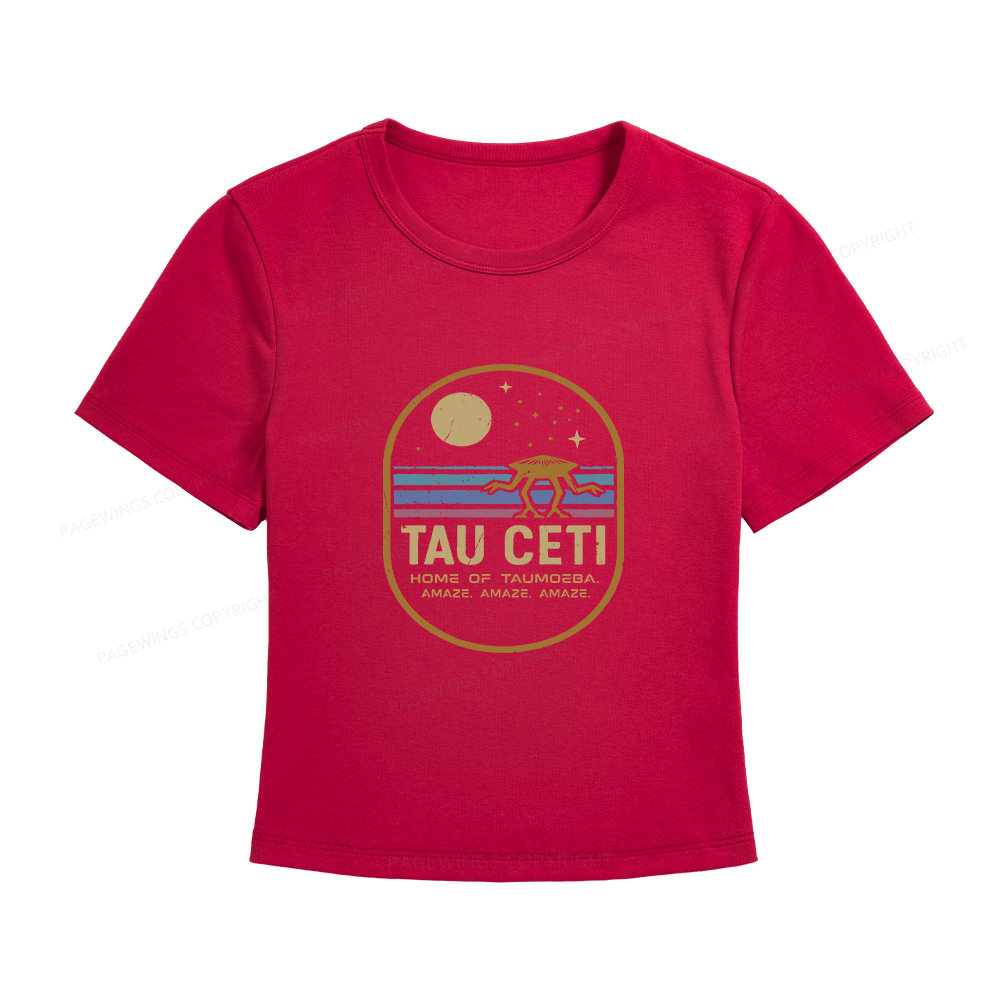 Pagewings Sci‑Fi Fan Women's Baby Tee