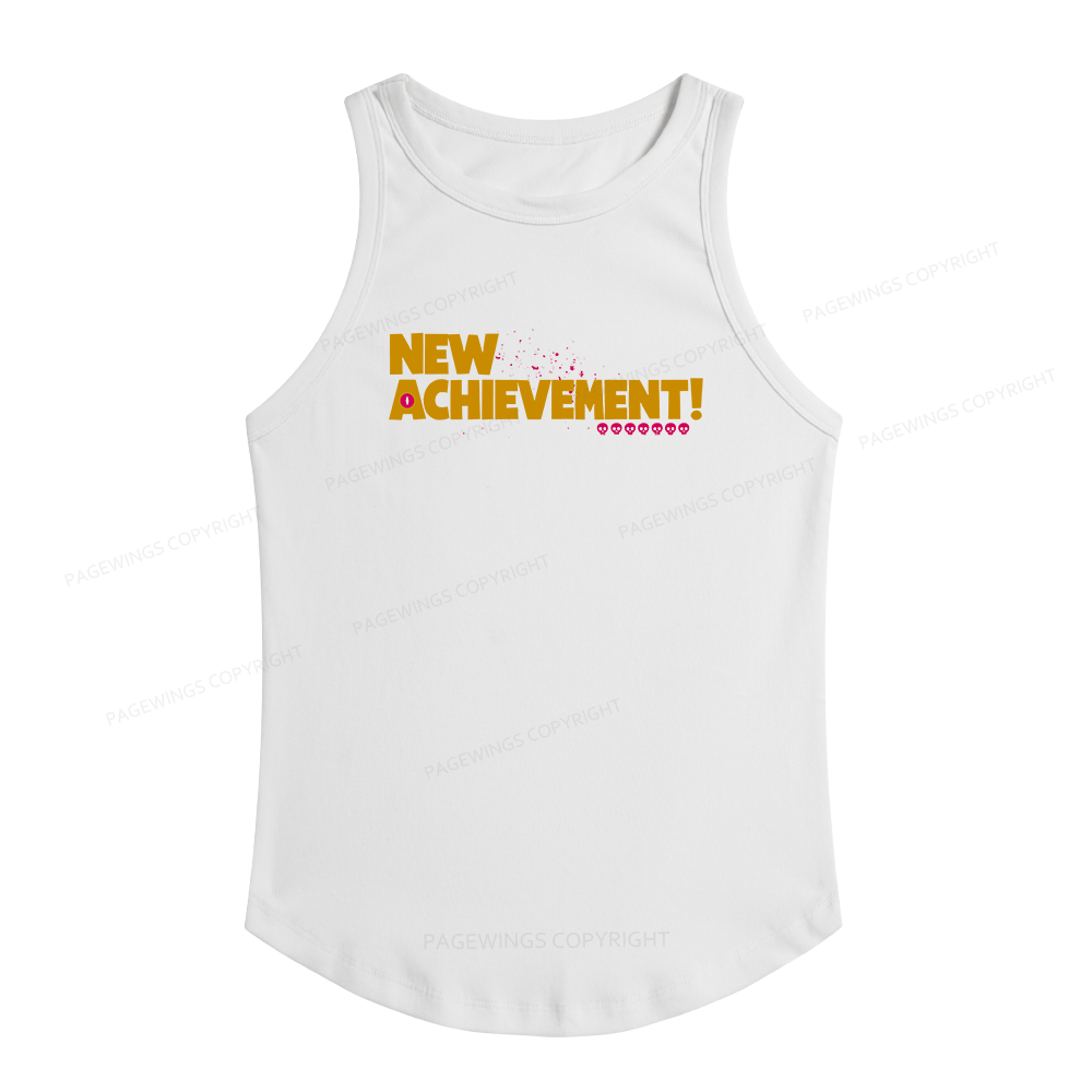 Pagewings Slim Fit New Achievement Women's Fitted Tank Top 