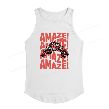 Pagewings Slim Fit Space Women's Fitted Tank Top 