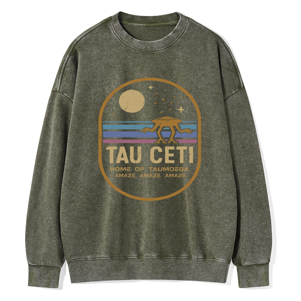 Pagewings Sci‑Fi Fan Unisex Washed Sweatshirt