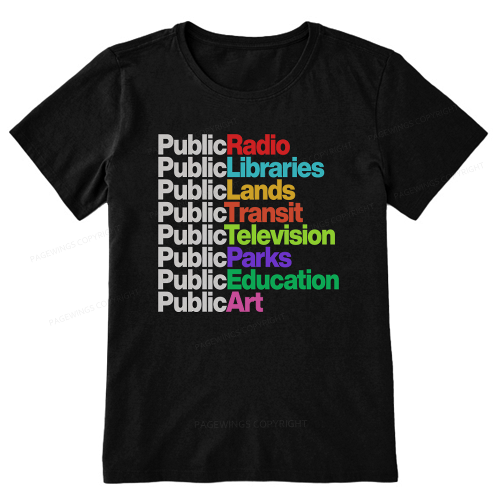 Pagewings Public Libraries Unisex Classic T-shirt