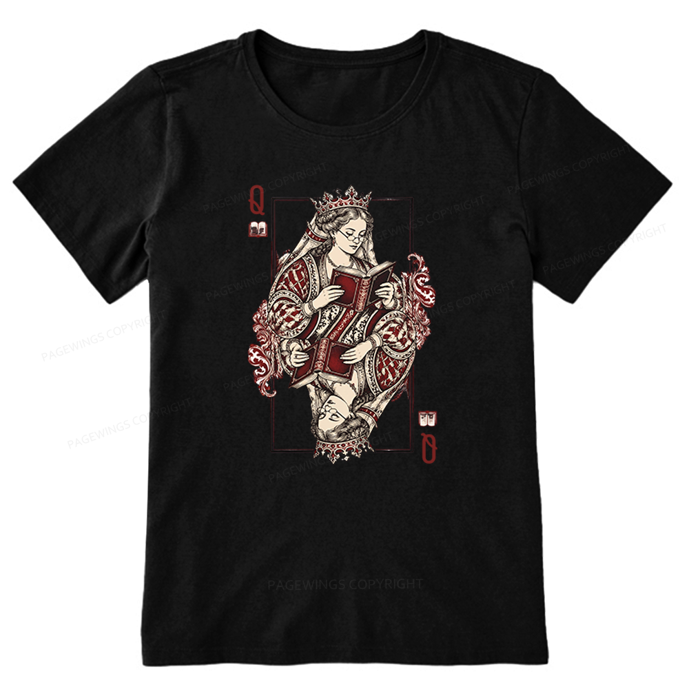 Pagewings Queen of Books Unisex Classic T-shirt