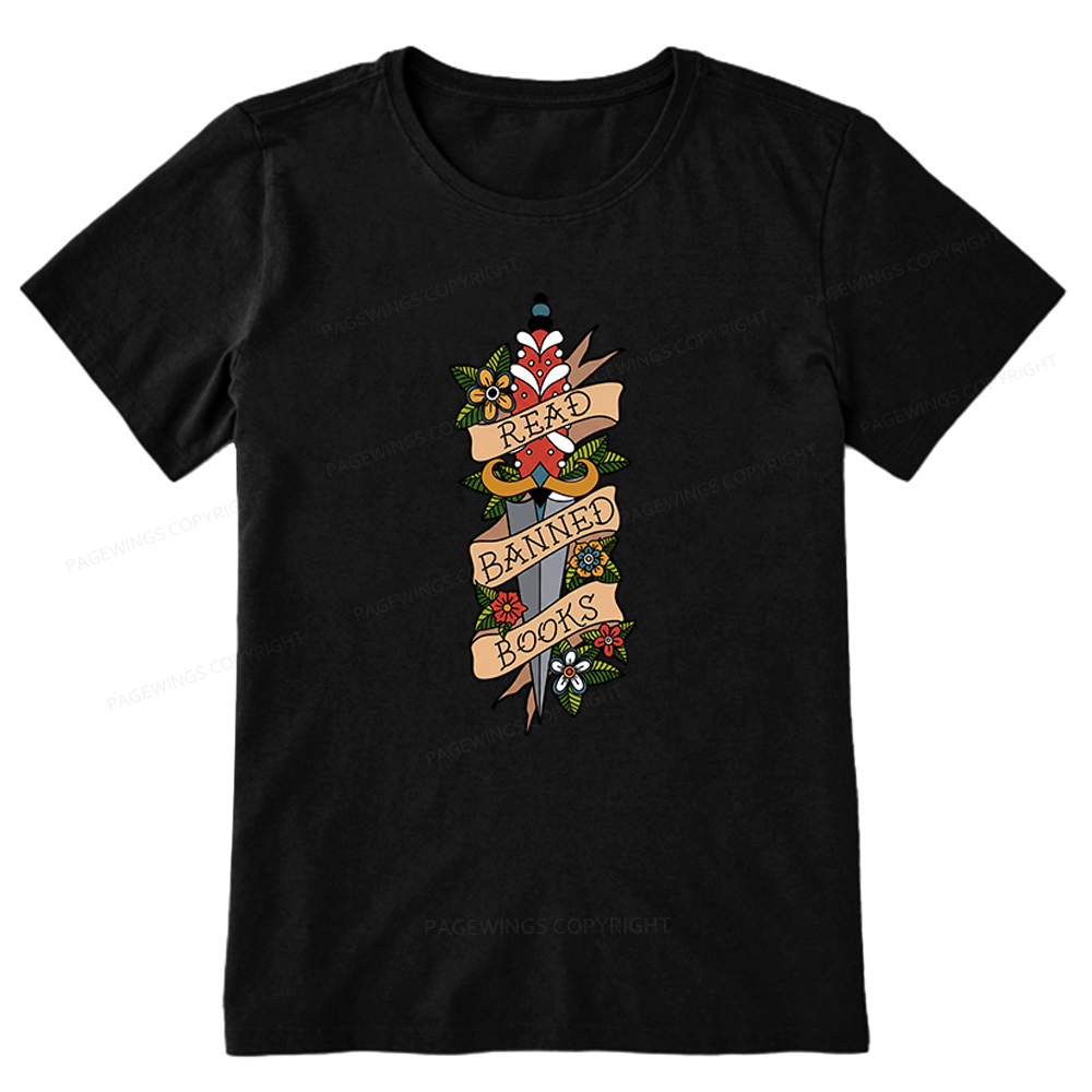 Pagewings Banned Books Unisex Classic T-shirt